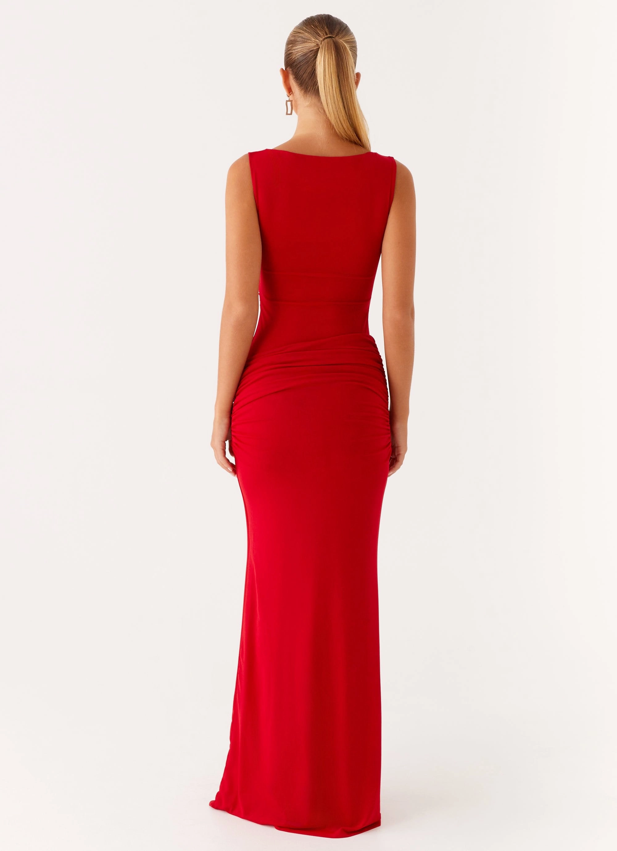 Missy Maxi Dress - Red Fashion Fit urban vibe