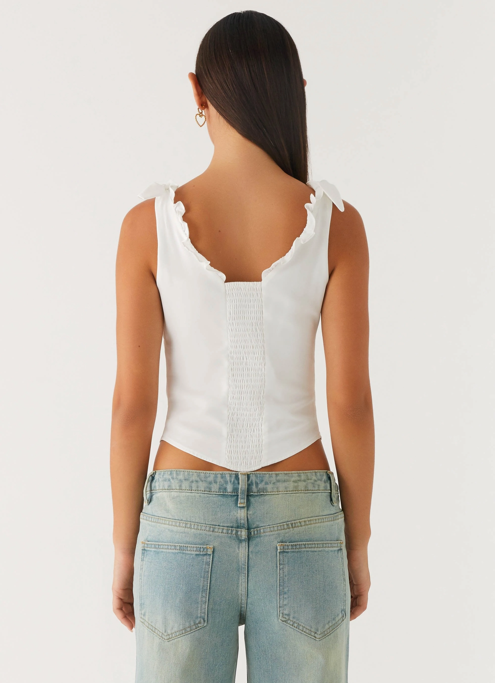 Comfortable clothing Ellery Top - White