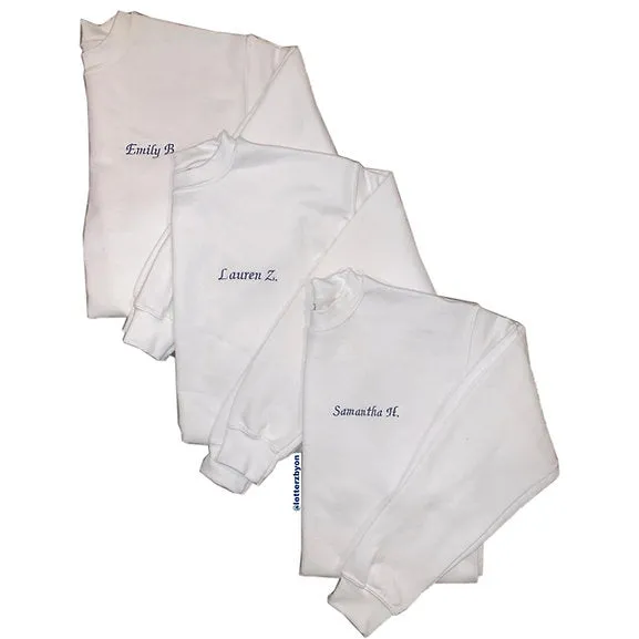 Embroidered Crewneck | Adult