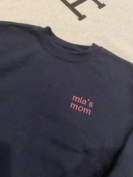 Embroidered Crewneck | Adult