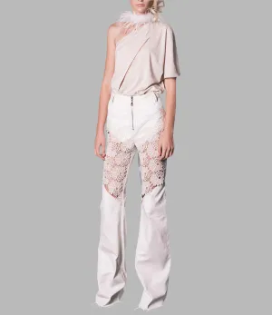 Embroidered Flared Jeans