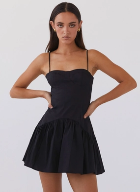 Endless Summer Mini Dress - Black Fresh Aesthetic