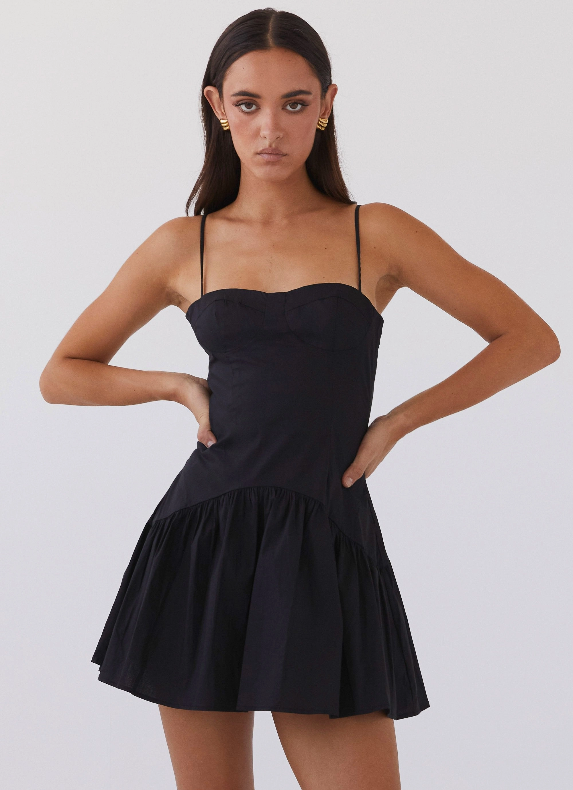 Endless Summer Mini Dress - Black Fresh Aesthetic