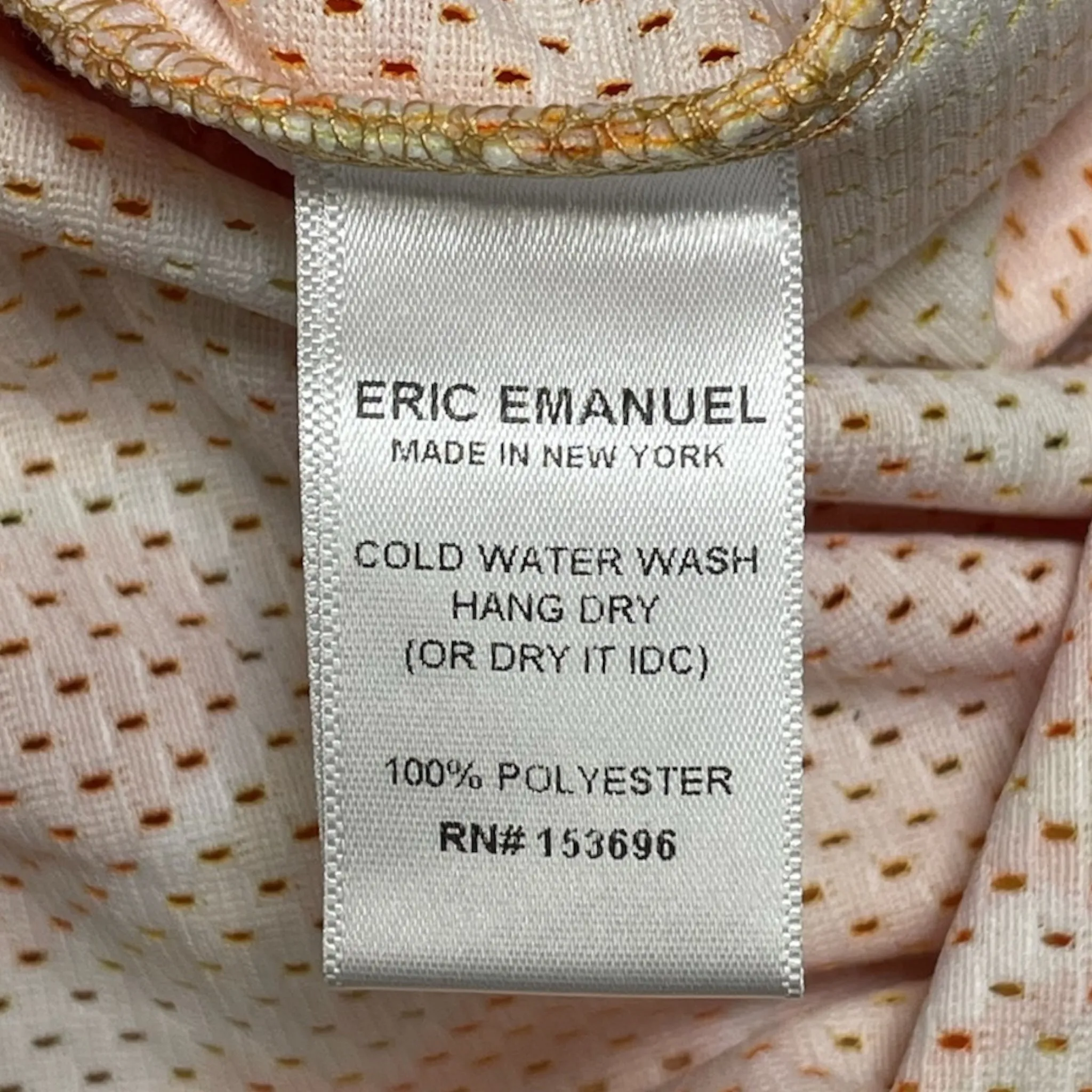 Eric Emanuel EE Basic Shorts Hawaiian Yellow