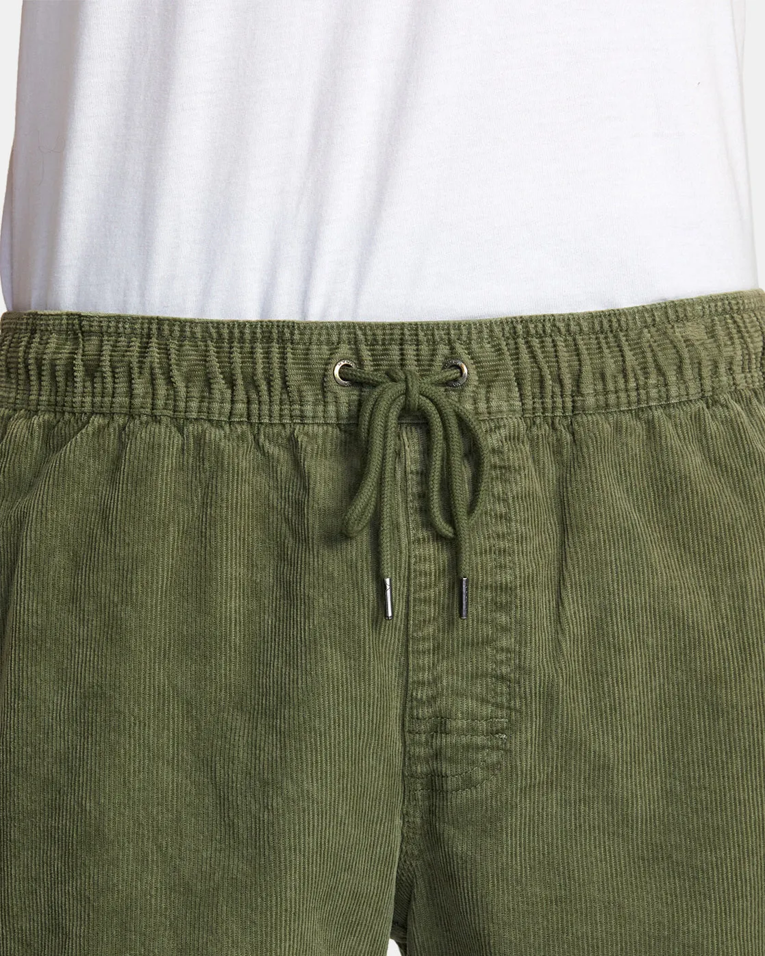 Escape 17" Elastic Waist Corduroy Shorts - Surplus