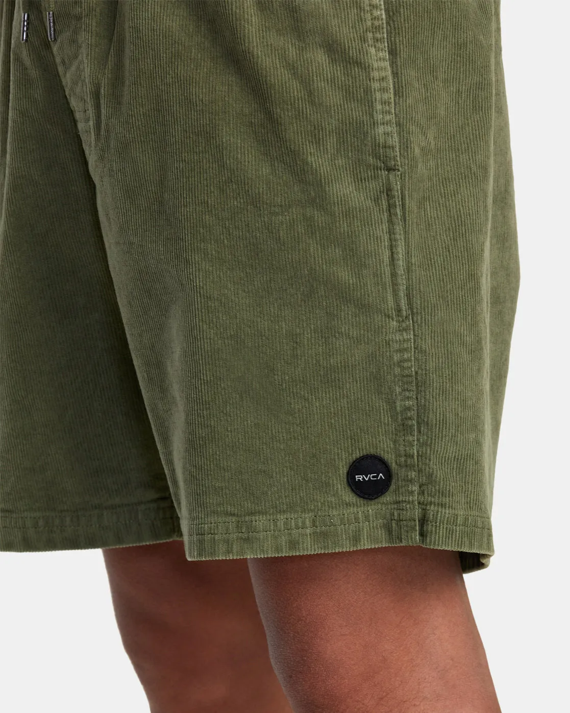 Escape 17" Elastic Waist Corduroy Shorts - Surplus