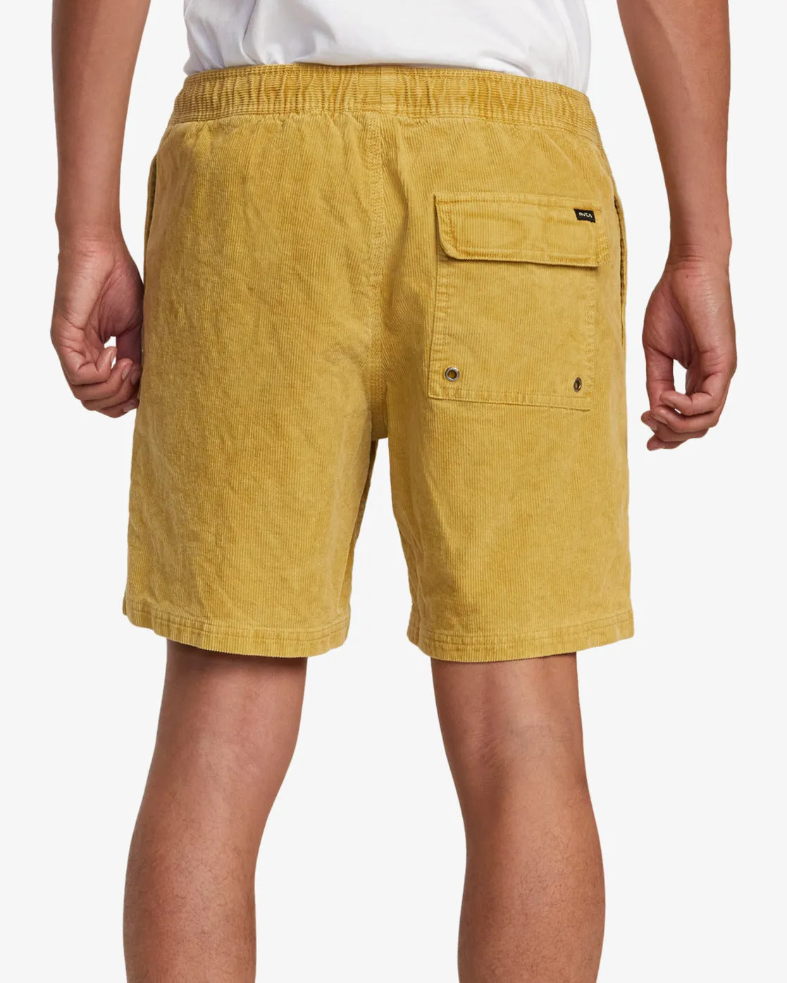 Escape Elastic Waist Corduroy Shorts 17” - Southern Moss