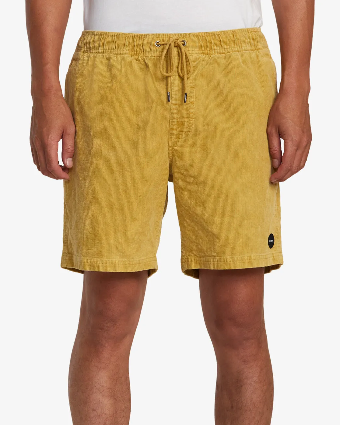 Escape Elastic Waist Corduroy Shorts 17” - Southern Moss