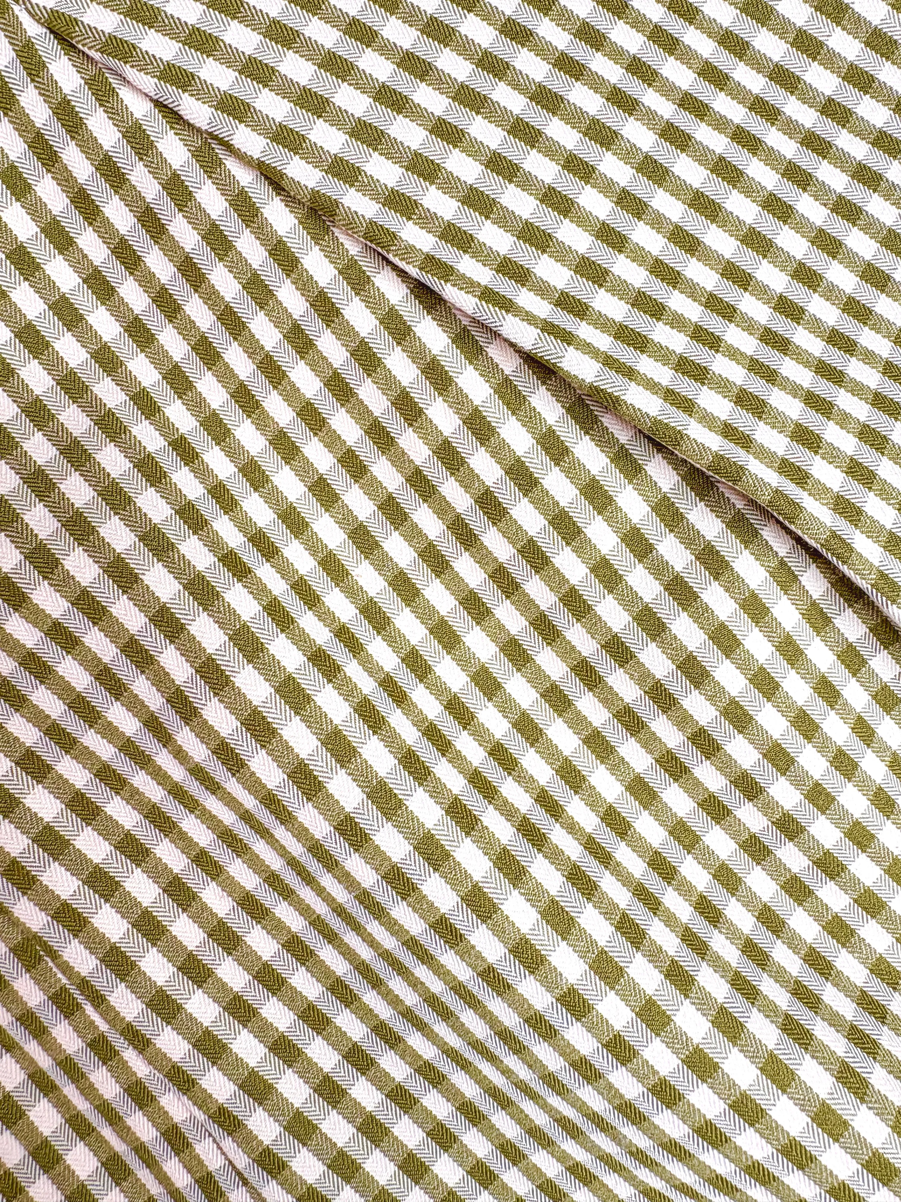 Cozy Essentials MASONS DAUGHTER | Sophia Top, Green & Ivory Gingham