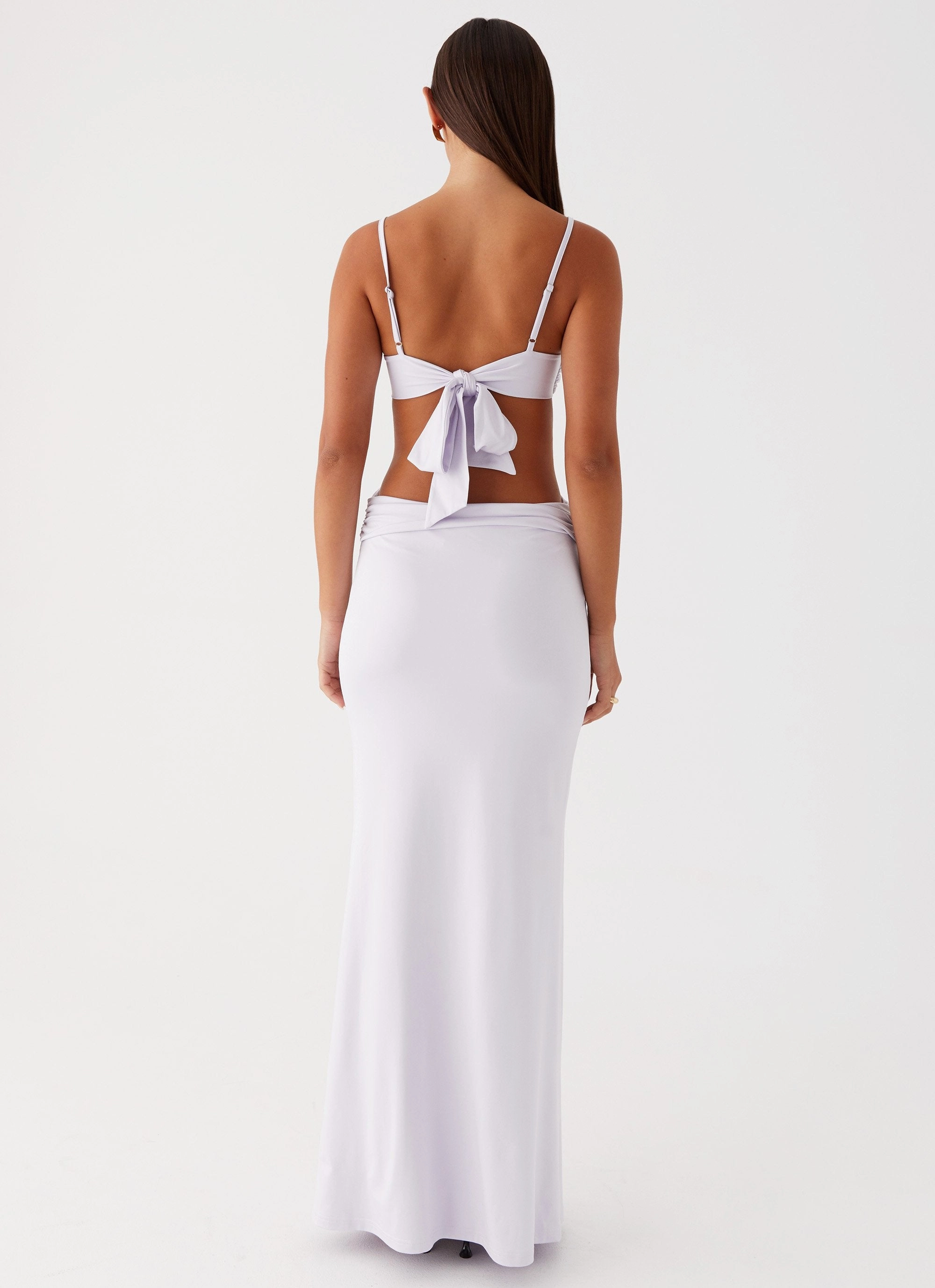vacation look Heart And Soul Maxi Dress - Lavender