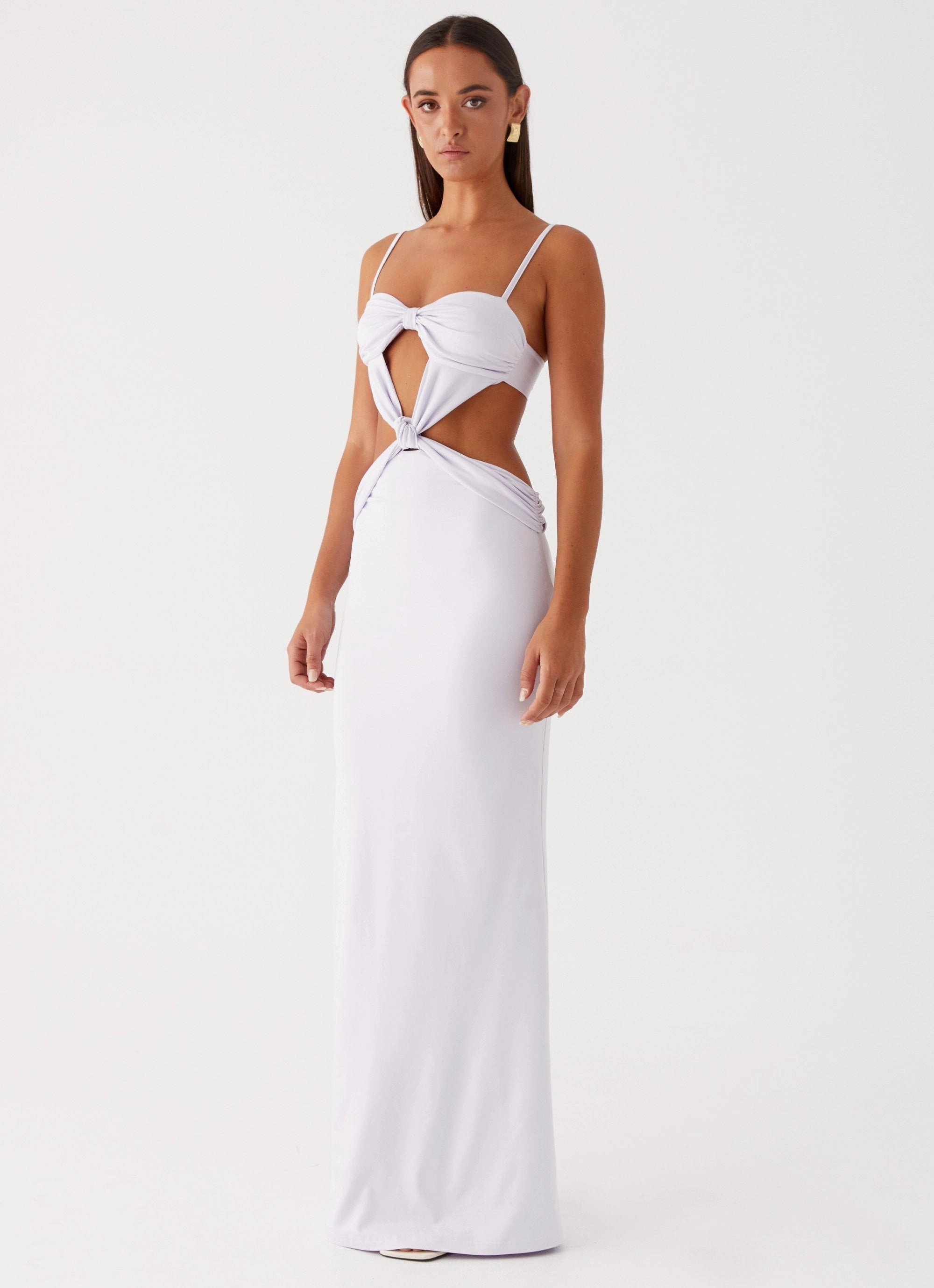 Minimal Details Practical work-to-play piece Heart And Soul Maxi Dress - Lavender