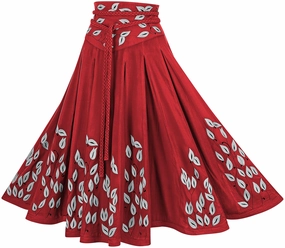 StaticDissipativeFabric Layer Comfort Evergreen Maxi Limited Edition Poppy Red