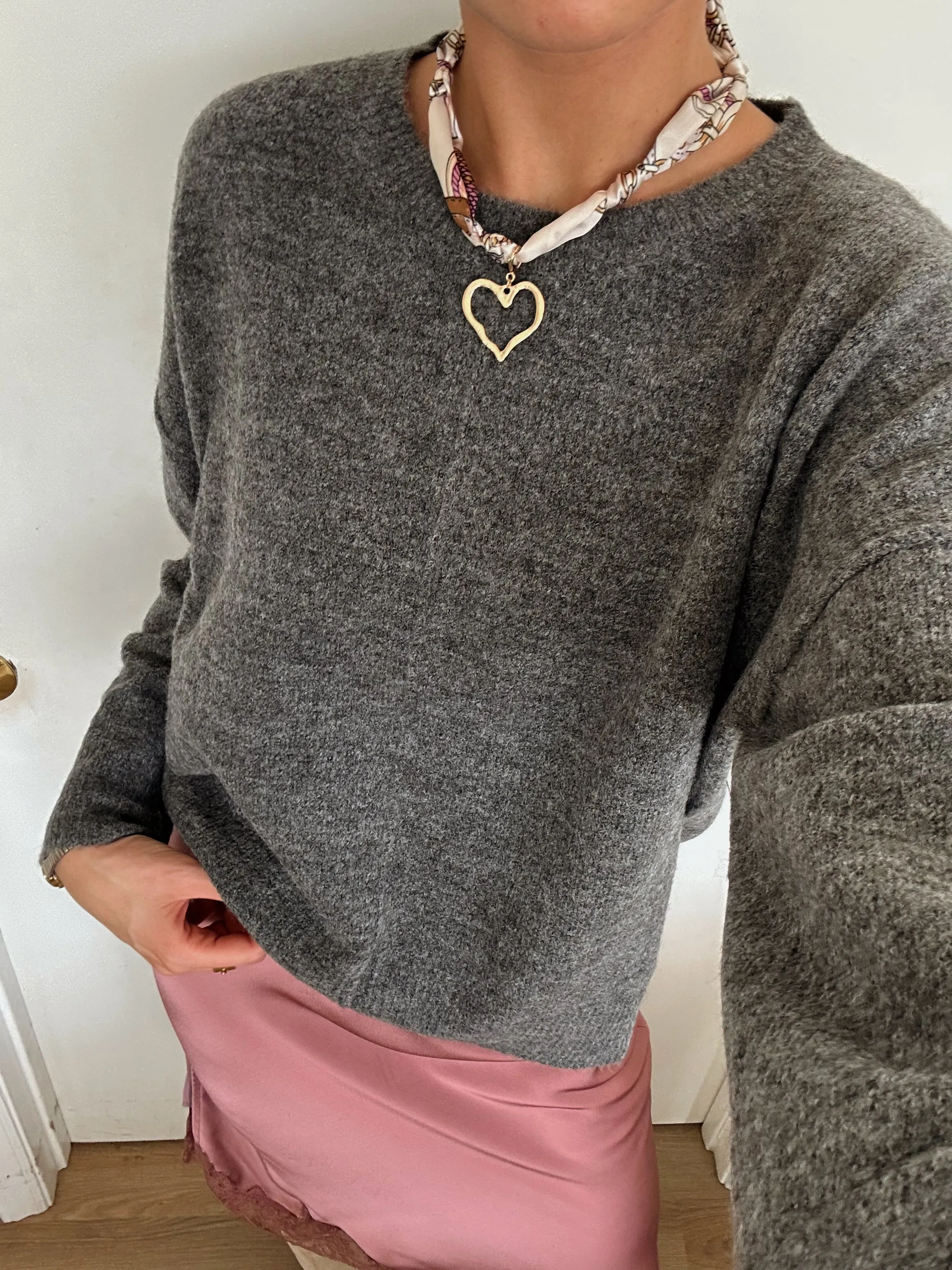 Cut to the Chase Sweater Roomy Fit