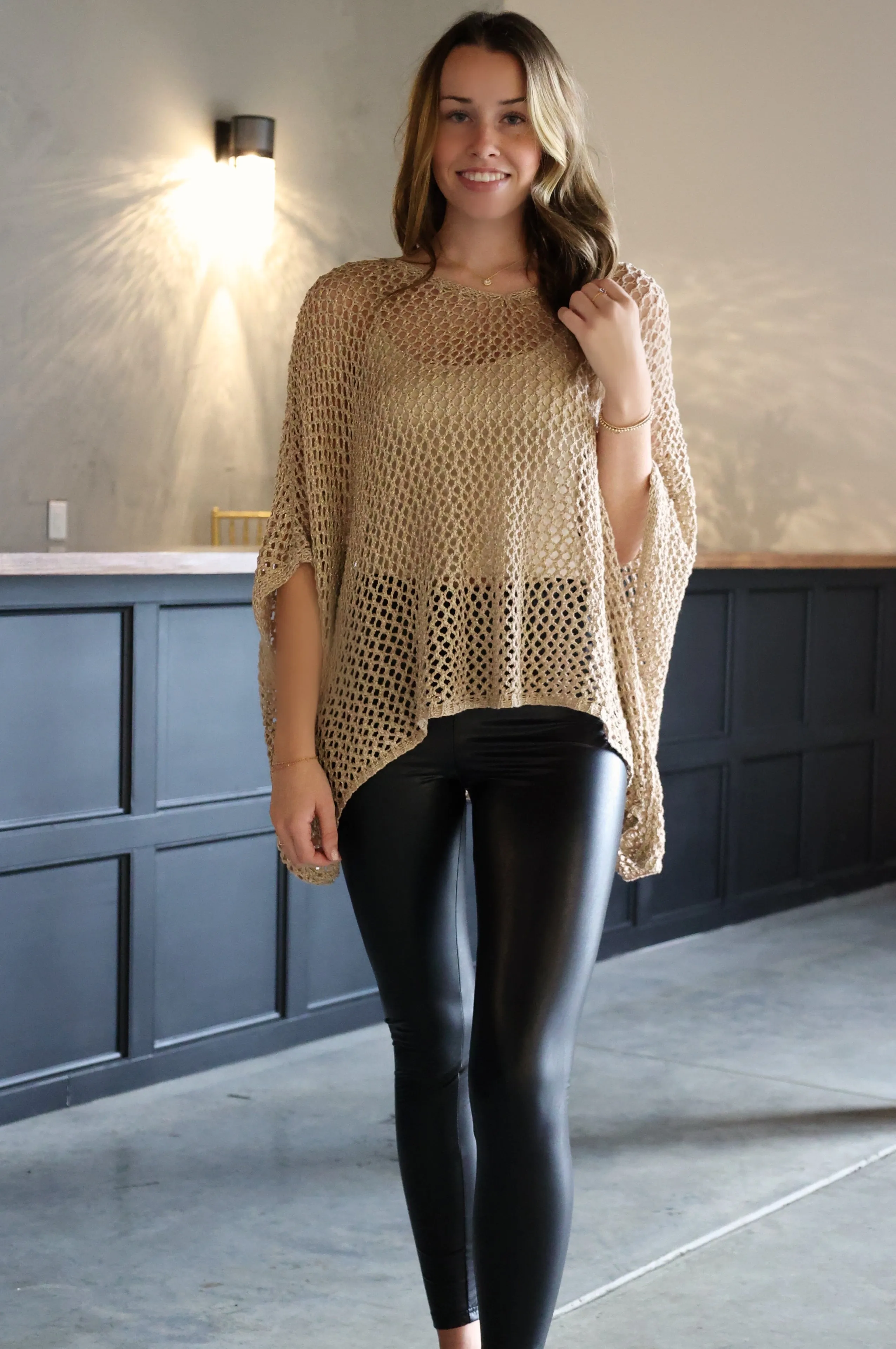 Bailey Faux Leather Leggings (FINAL SALE) Ripstop Fabric Technology