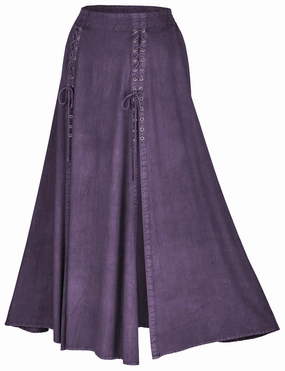 Rowan Maxi Overskirt Limited Edition Midnight Lavender Sleek Flow Cozy Flex