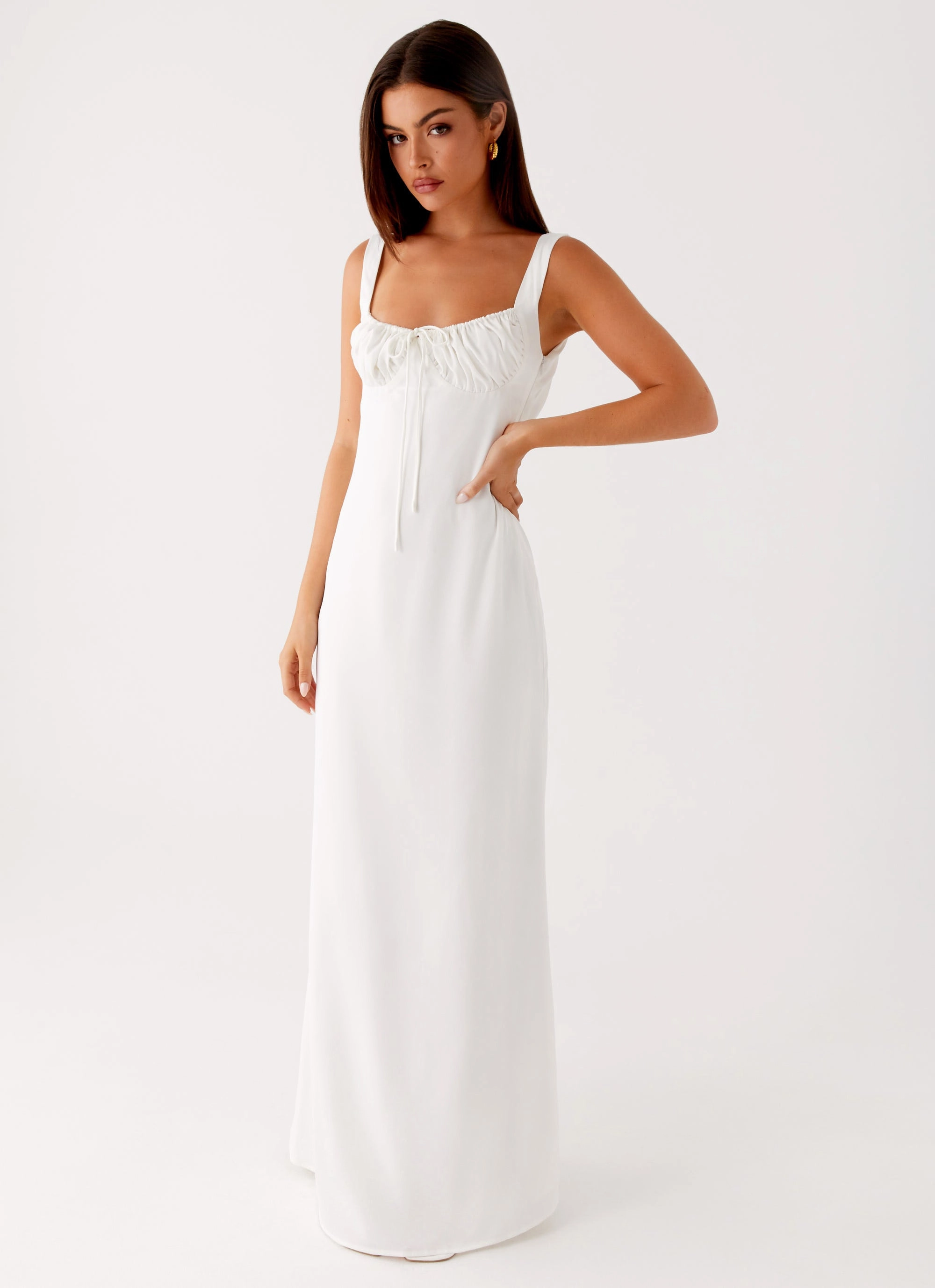 Bright Petal Timeless Trend Shyla Maxi Dress - Ivory