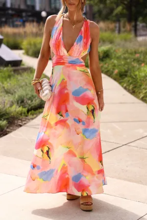 relaxed shape Open Your Eyes Dress