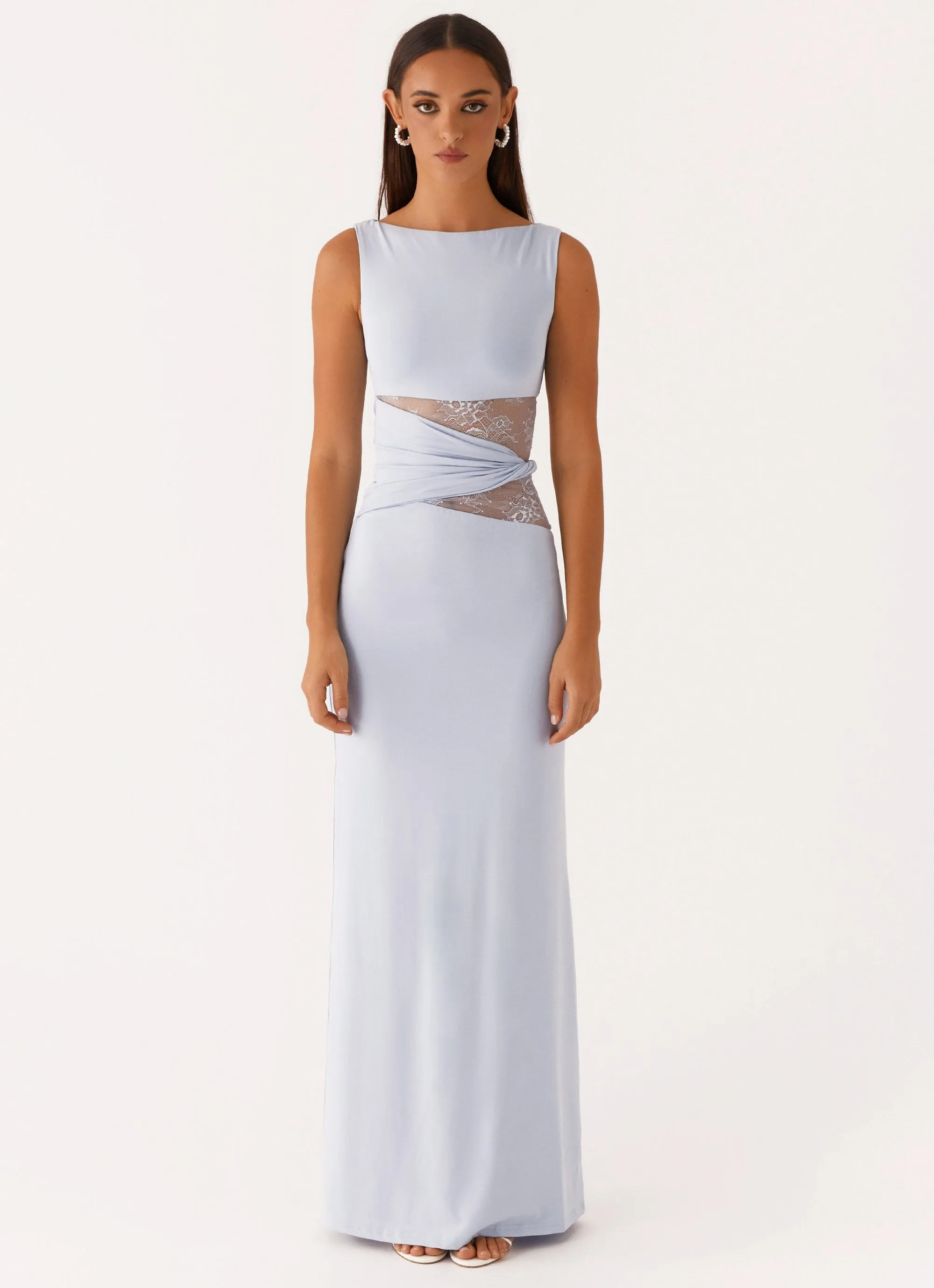 Perfect For Work Karma Maxi Dress - Blue