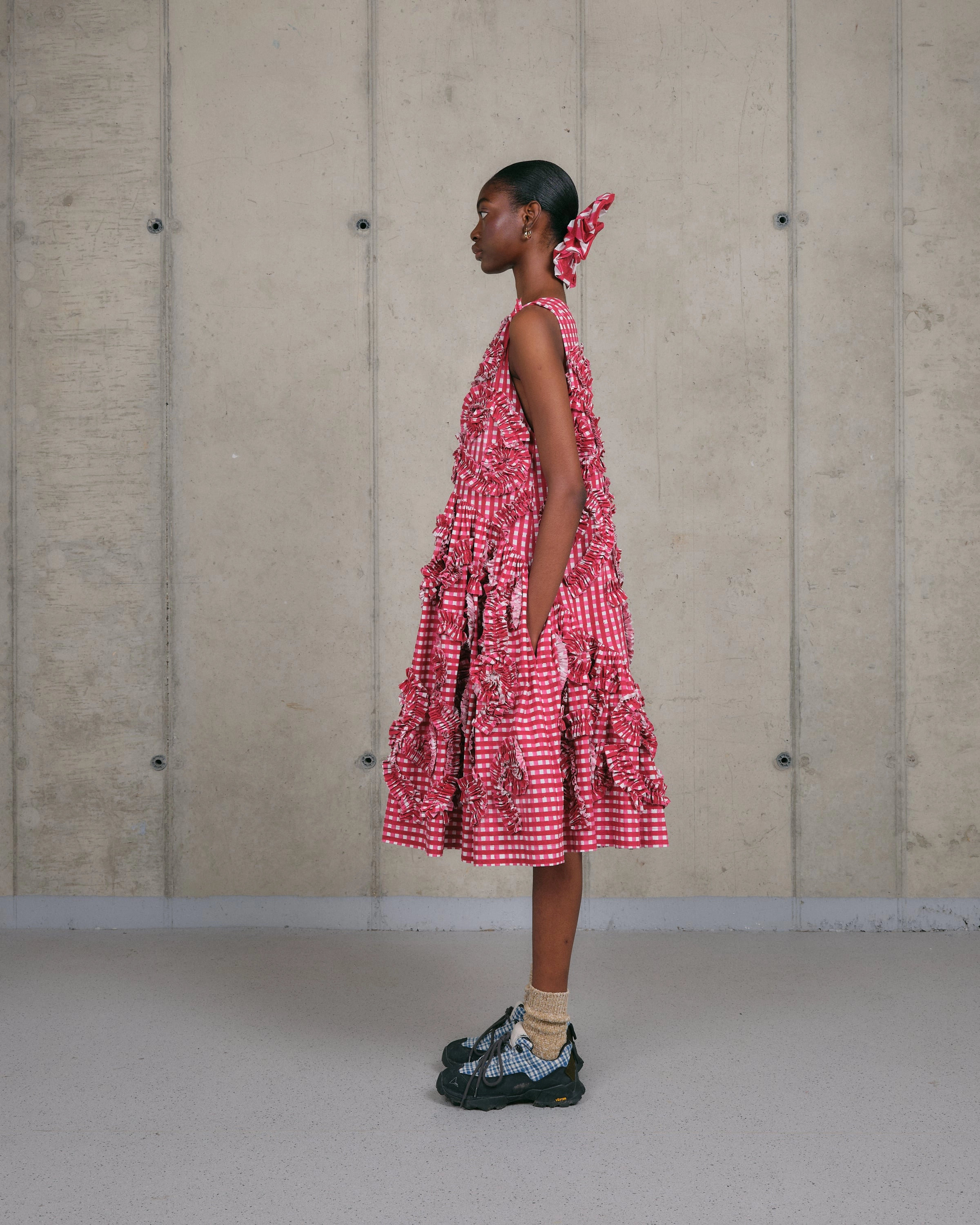 Echo Dress - Red Fossil Day Outfit