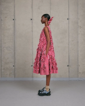 Echo Dress - Red Fossil Day Outfit