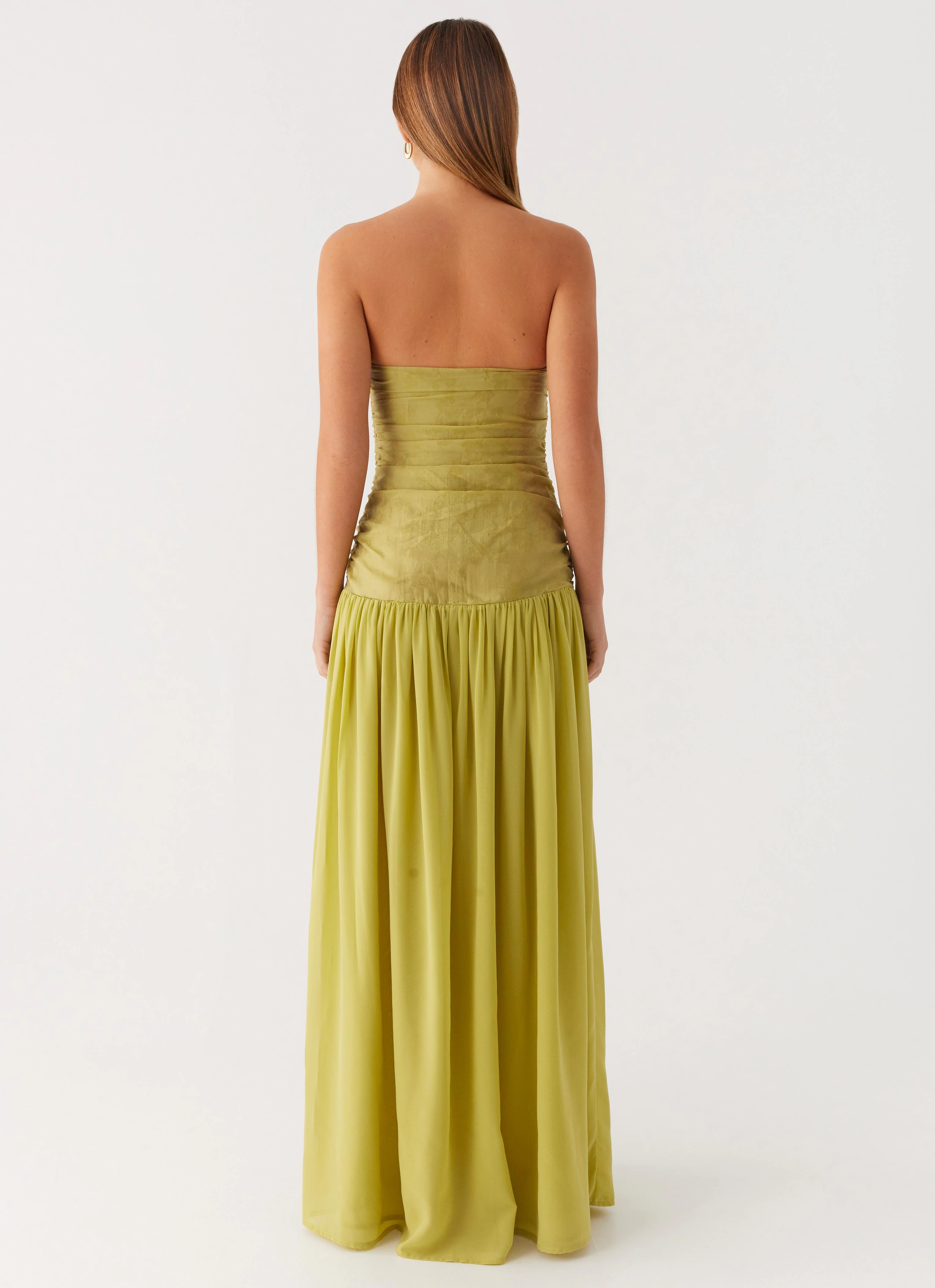 Dreamer Maxi Dress - Lime Zest budget-friendly Sister Charm