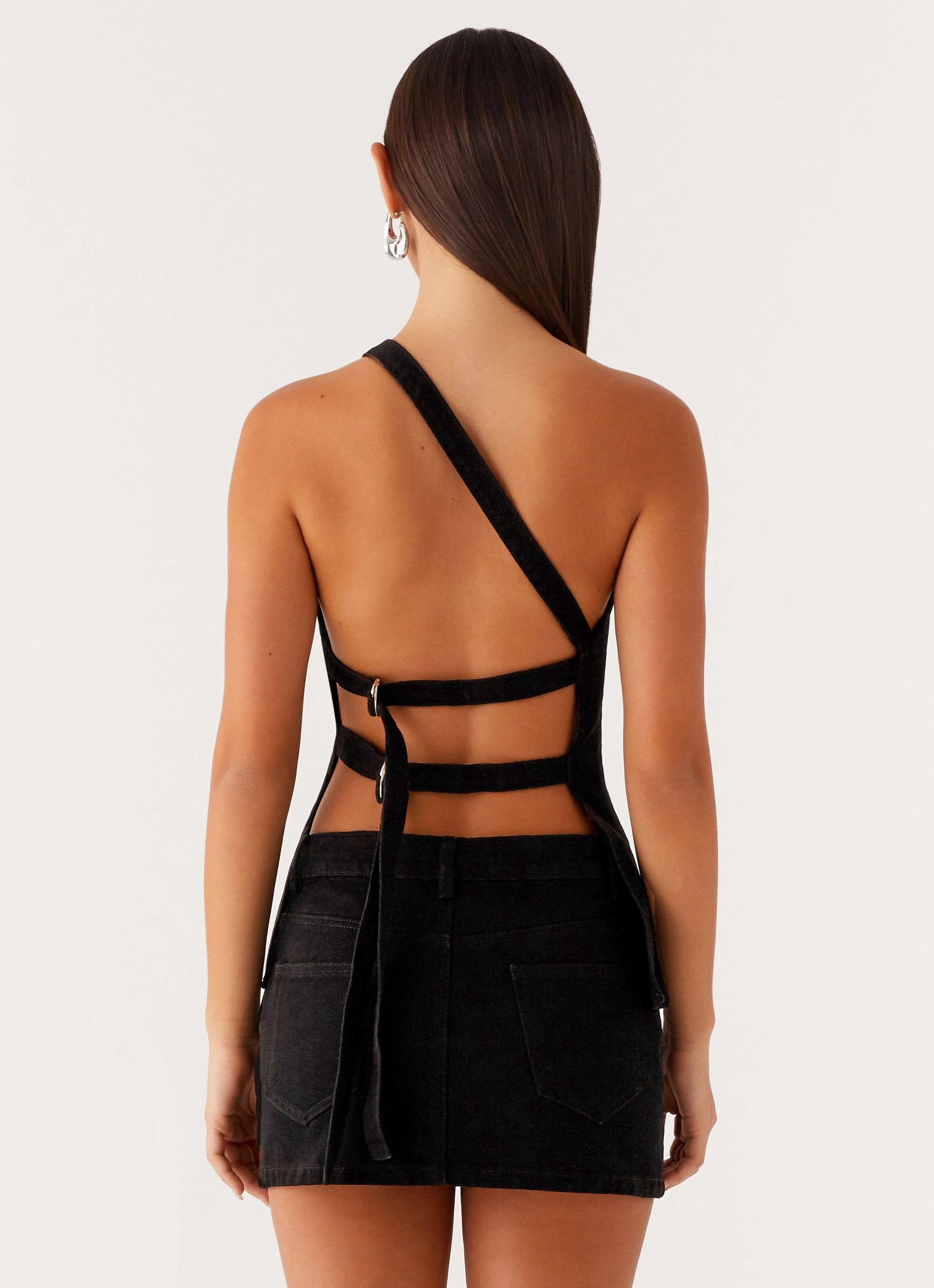 Everyday Look Light Comfort Maysa Low Rise Mini Skirt - Black