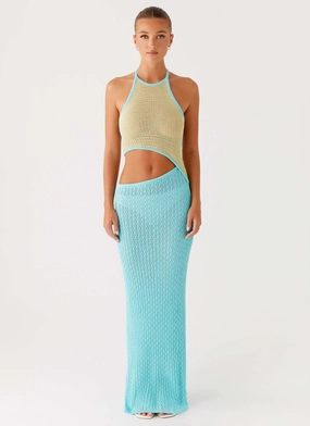 Professional Look Alexia Knit Maxi Dress - Multi