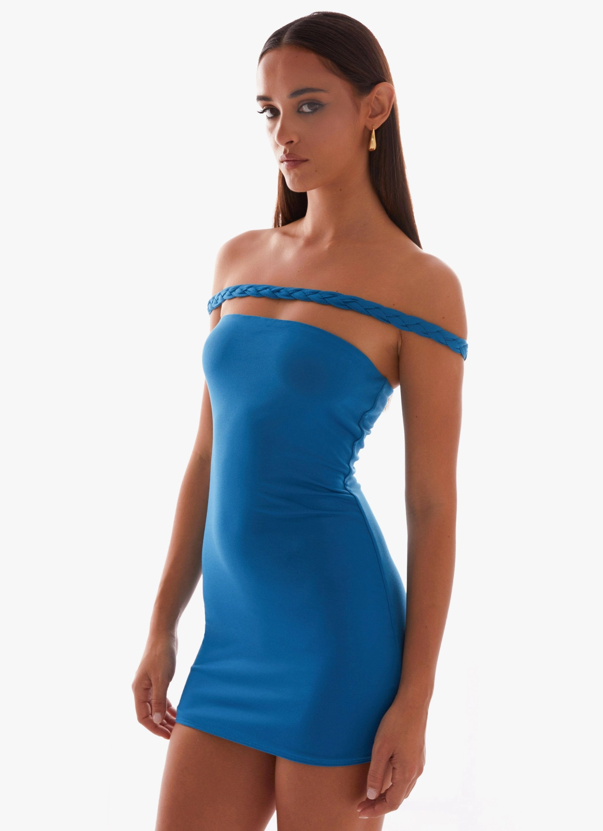 Calm Fit Sunday Sun Mini Dress - Royal Blue