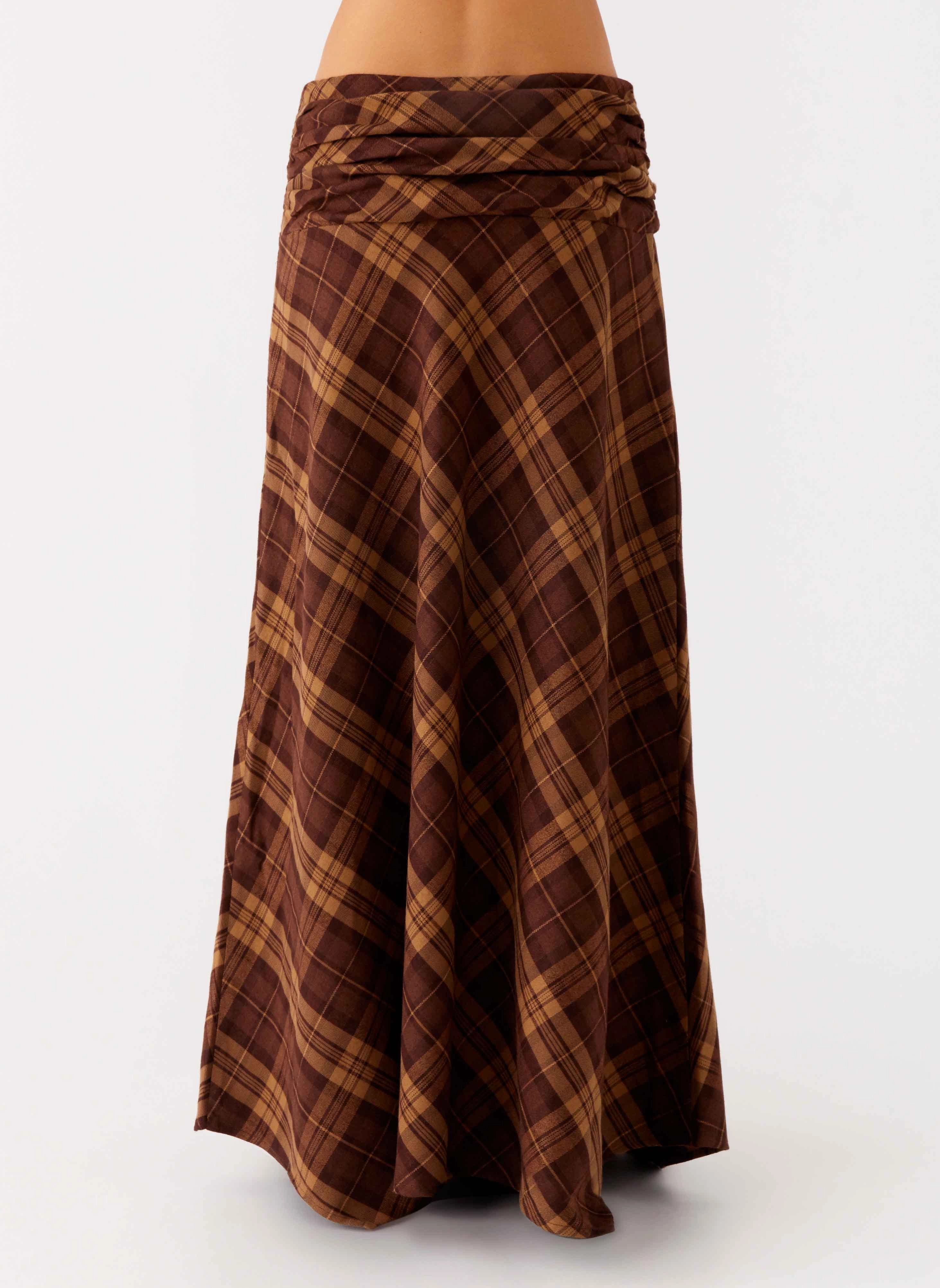 Karolina Maxi Skirt - Plaid Street Inspired