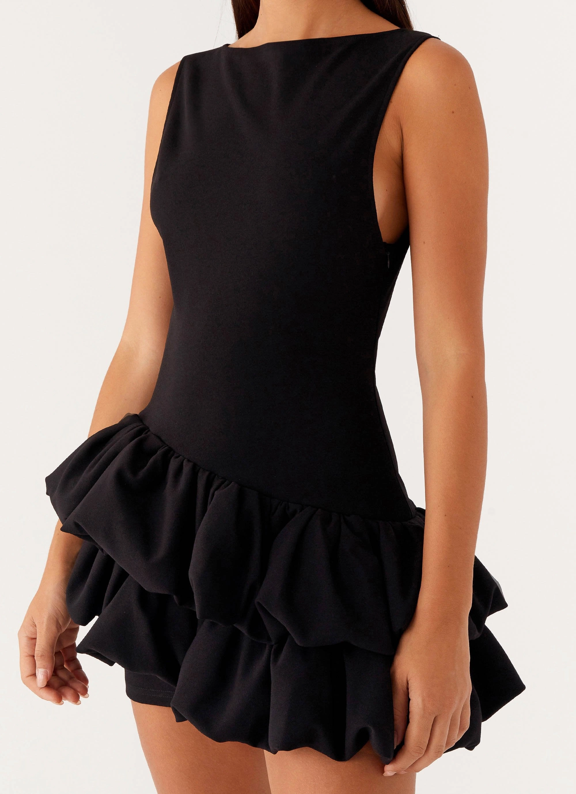 spring fashion Comfortable fit dress for all body types Break Free Mini Dress - Black