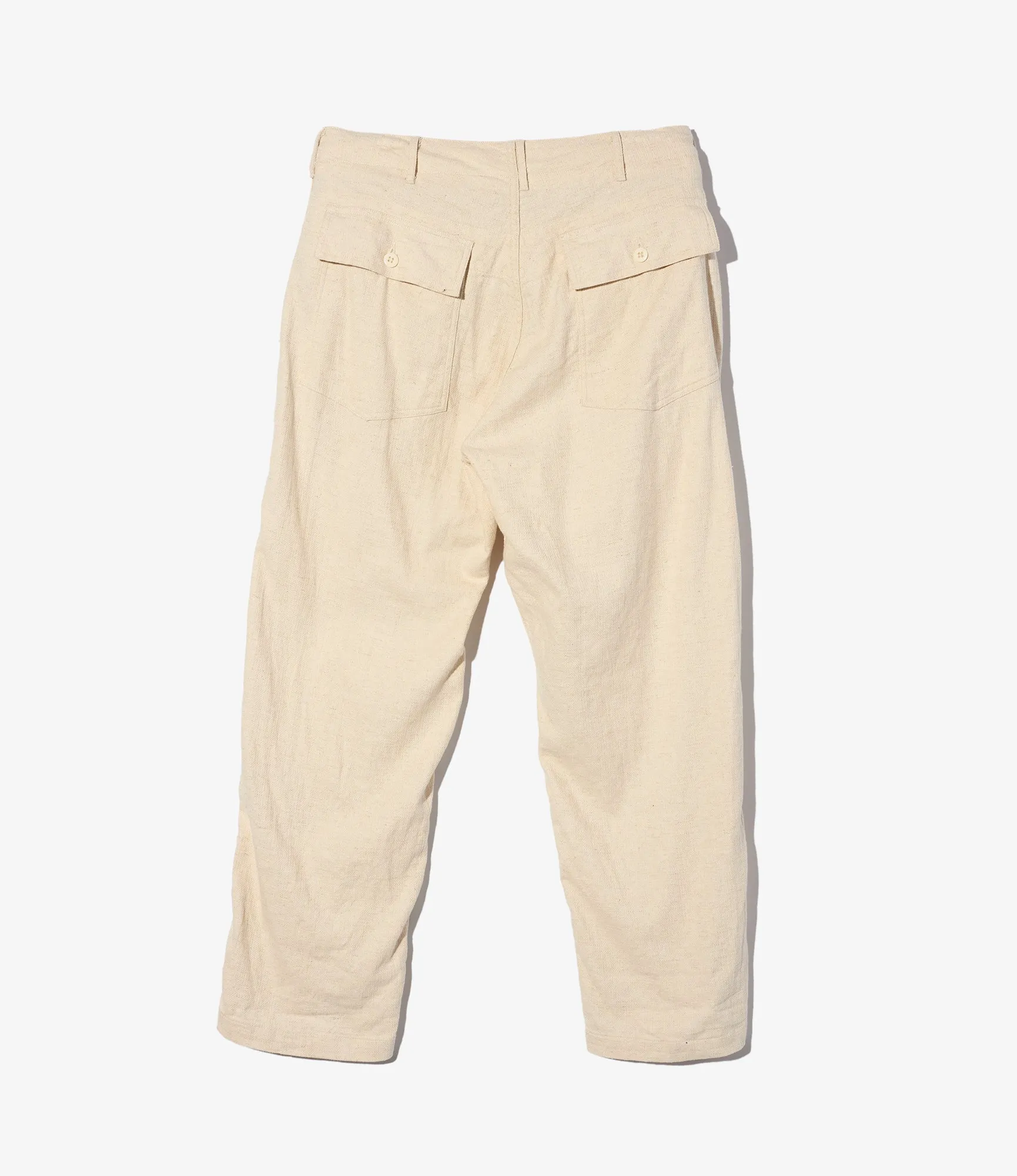 Fatigue Pant – Natural Cotton/Linen Java Cloth