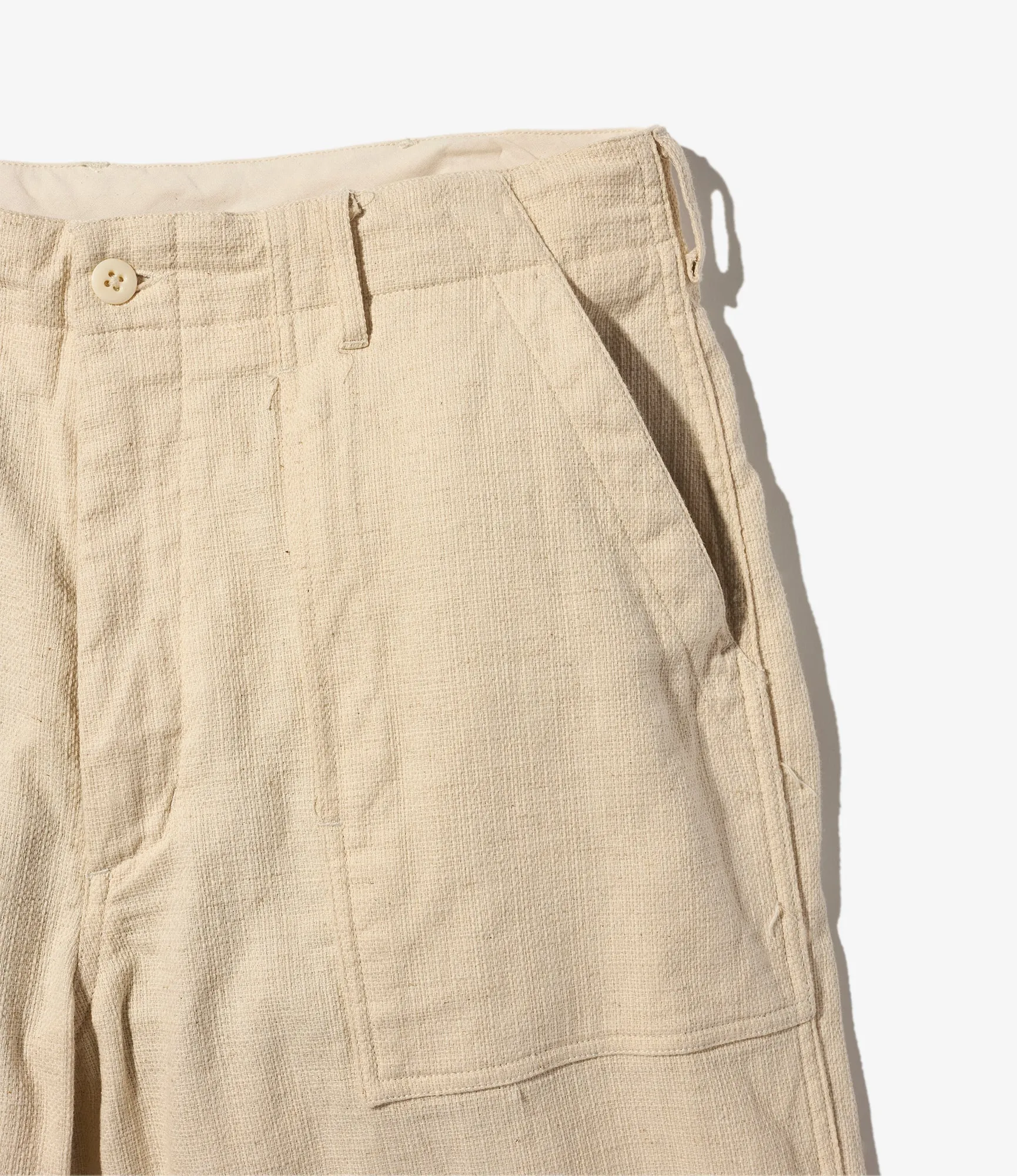 Fatigue Pant – Natural Cotton/Linen Java Cloth