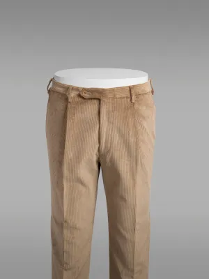 Fawn corduroy big wale