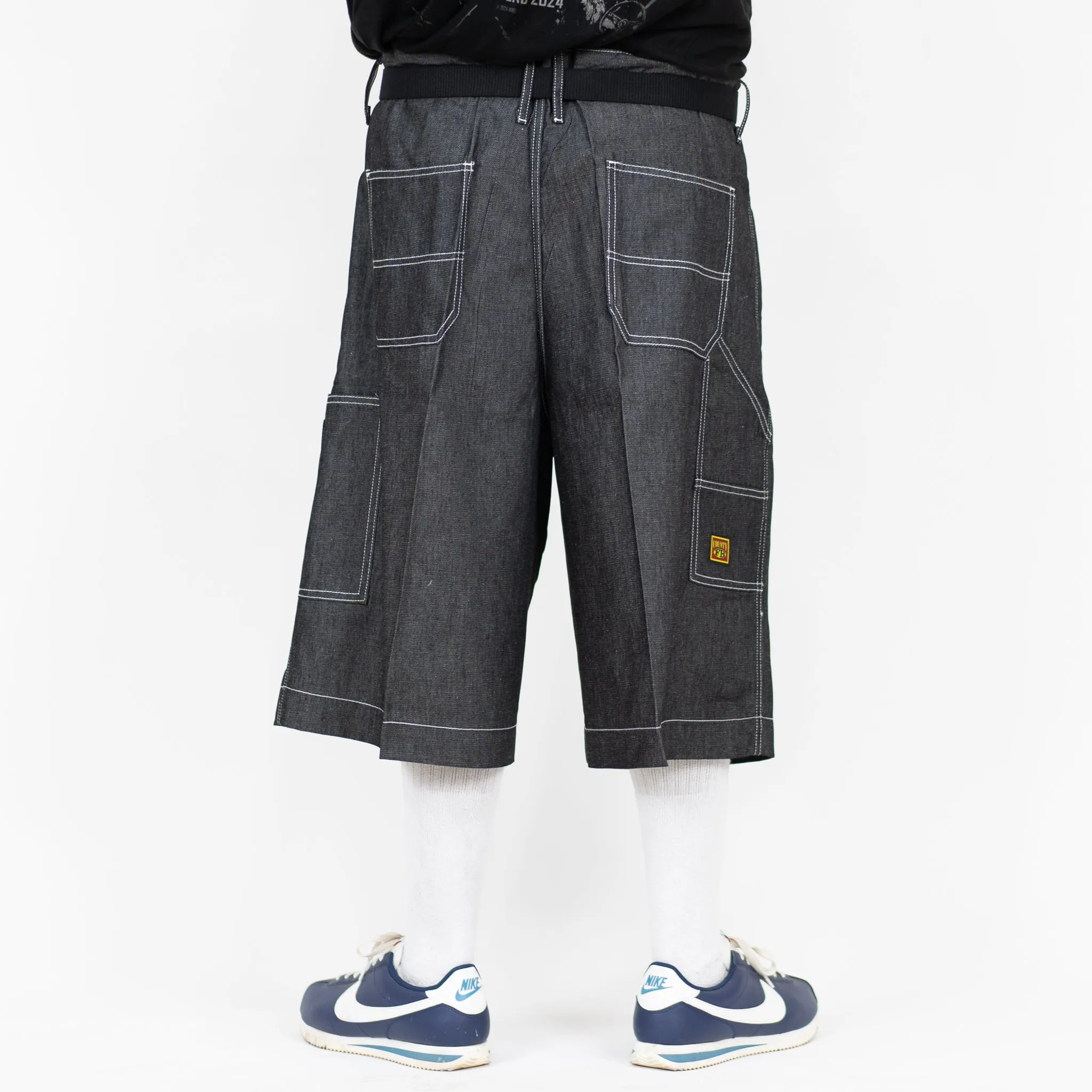 FB County Hard Denim Utility Shorts