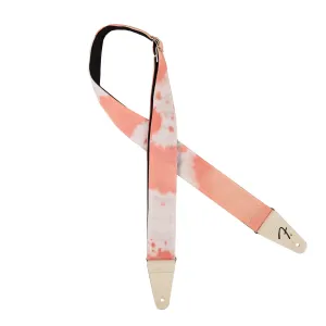 Fender Tie Dye Acid Wash Guitar Strap Pacific Peach