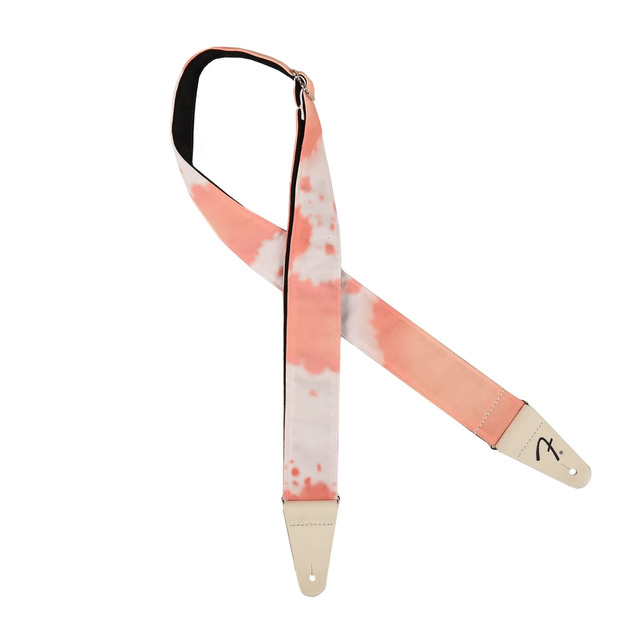Fender Tie Dye Acid Wash Guitar Strap Pacific Peach