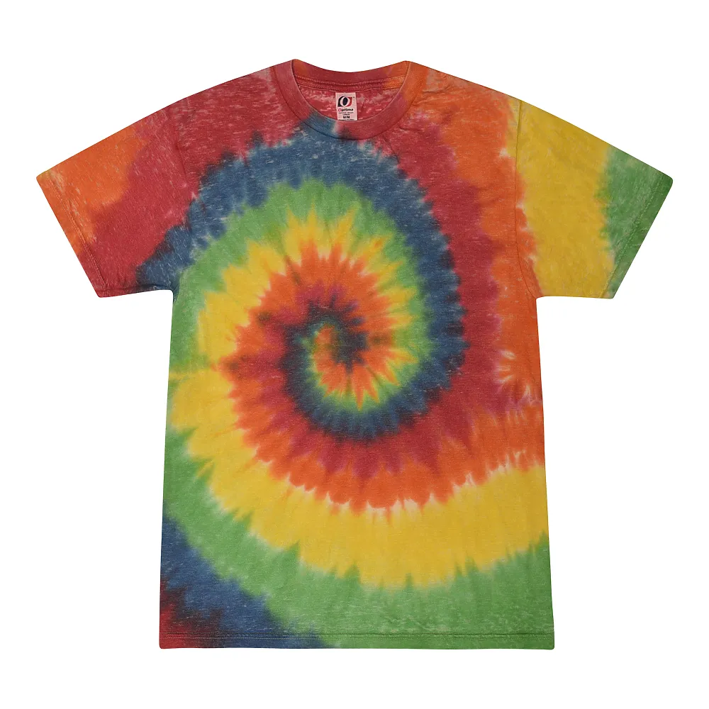 Festival Rainbow Tie Dye T-Shirt (CLEARANCE)