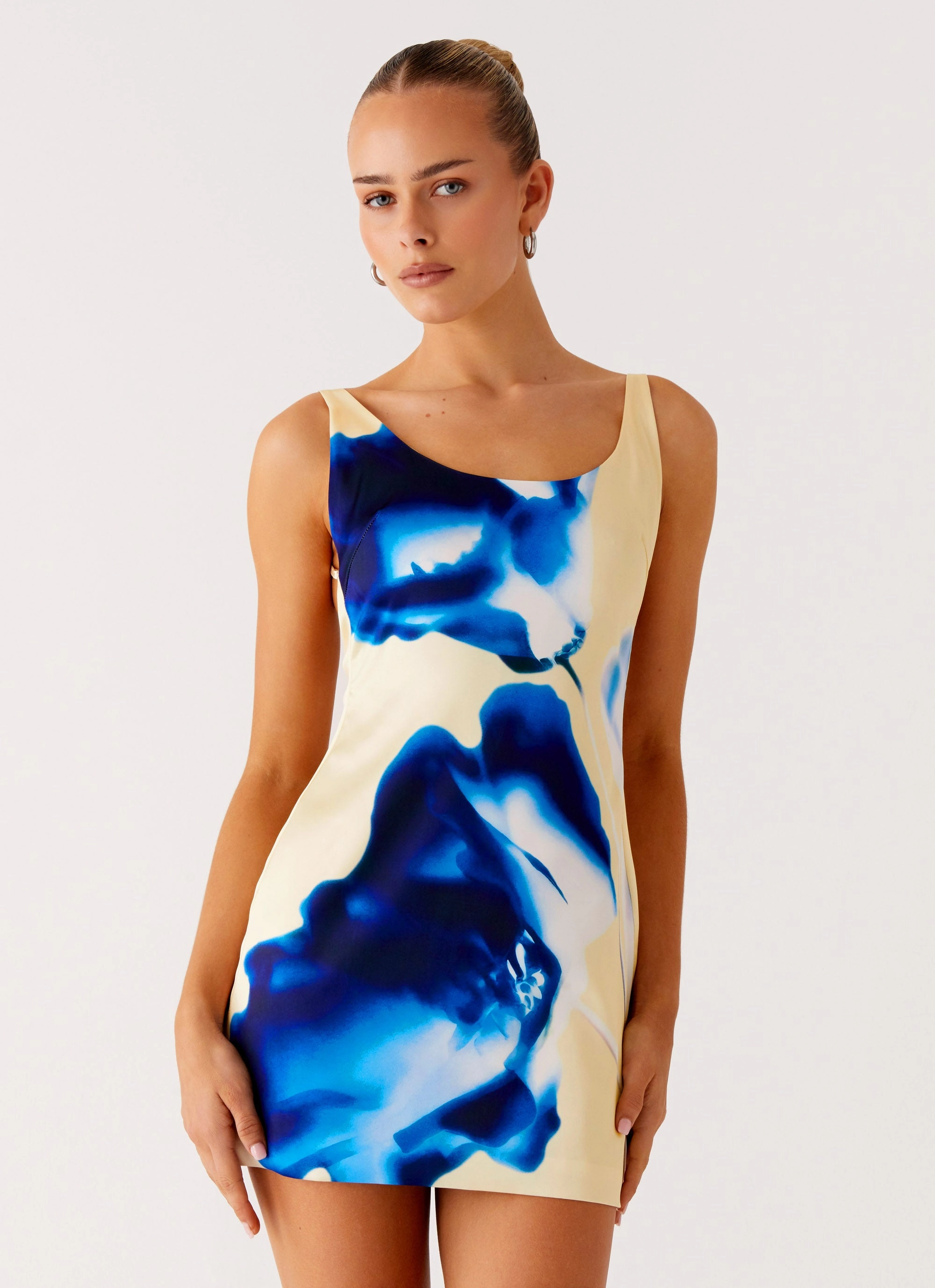 Style Option Work Comfort You Know Me Mini Dress - Heirloom Floral