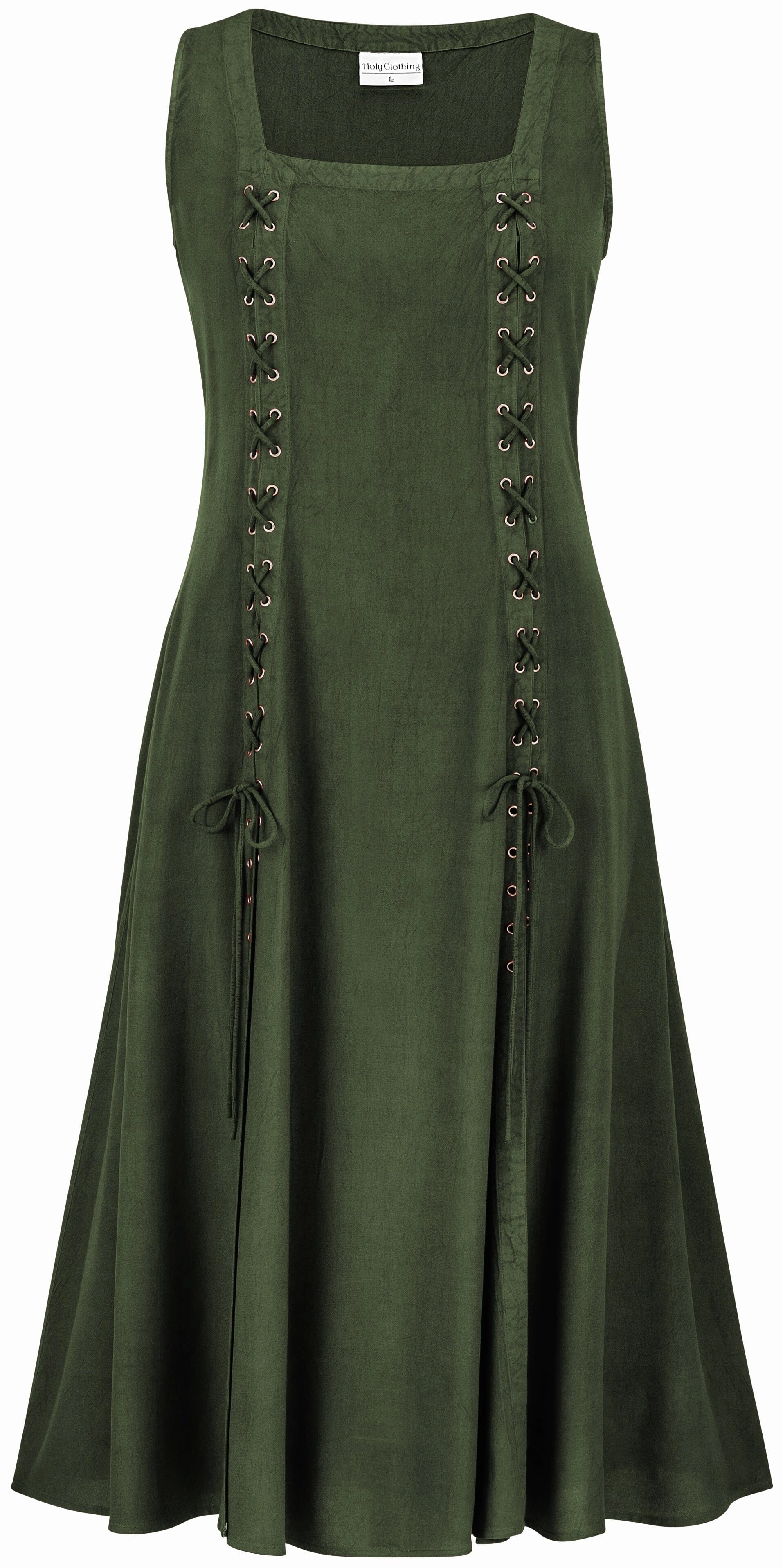 High-Fashion Amelia Maxi Overdress Limited Edition Moss Green