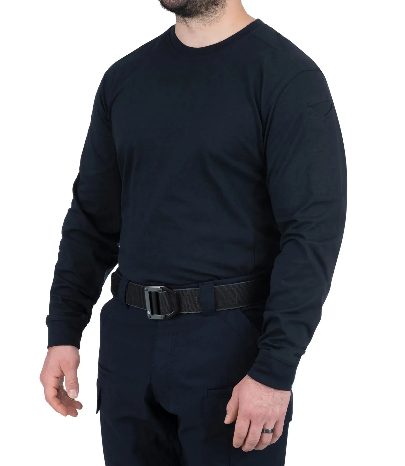 First Tactical Men's Tactix Series Cotton Long Sleeve T-Shirt with Pen Pocket