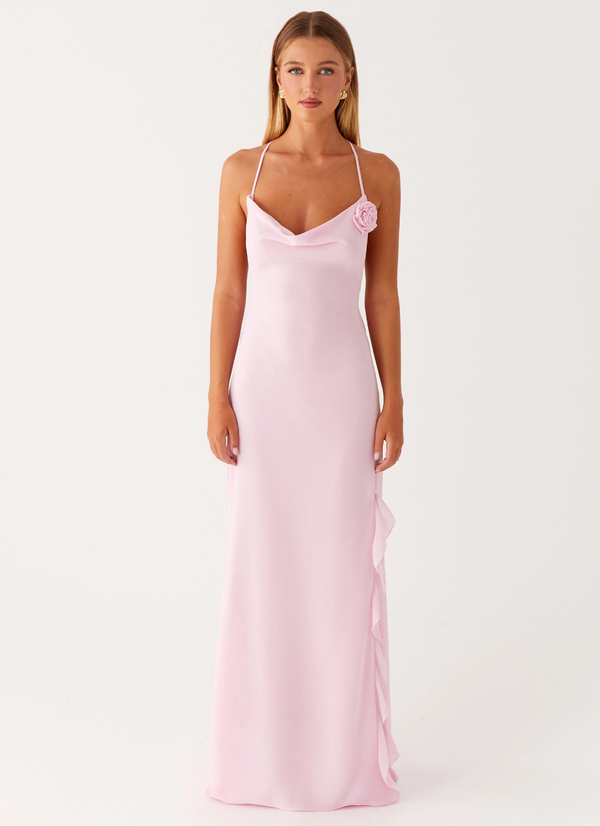 First Class Maxi Dress - Pink Multipurpose