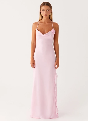 First Class Maxi Dress - Pink Multipurpose