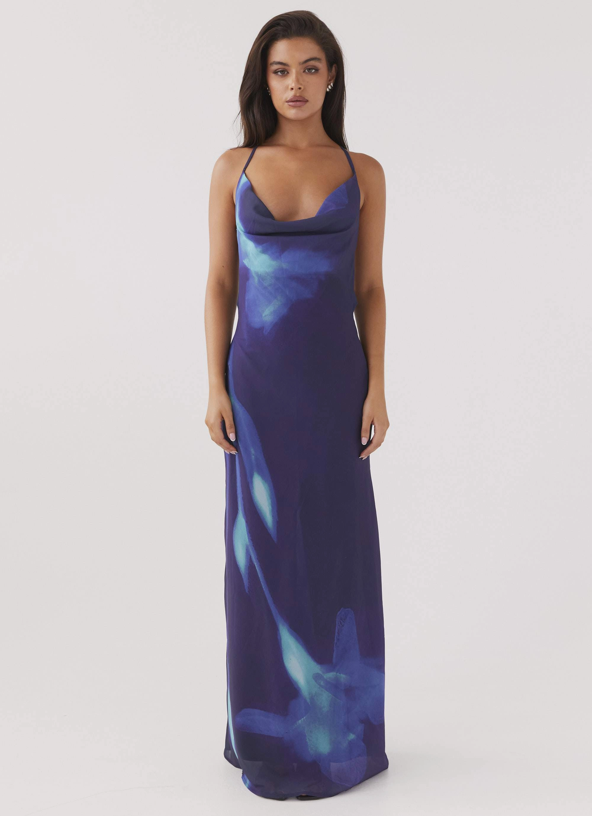 Astra Maxi Dress - Cyber Rose Light Appeal Cozy Mood