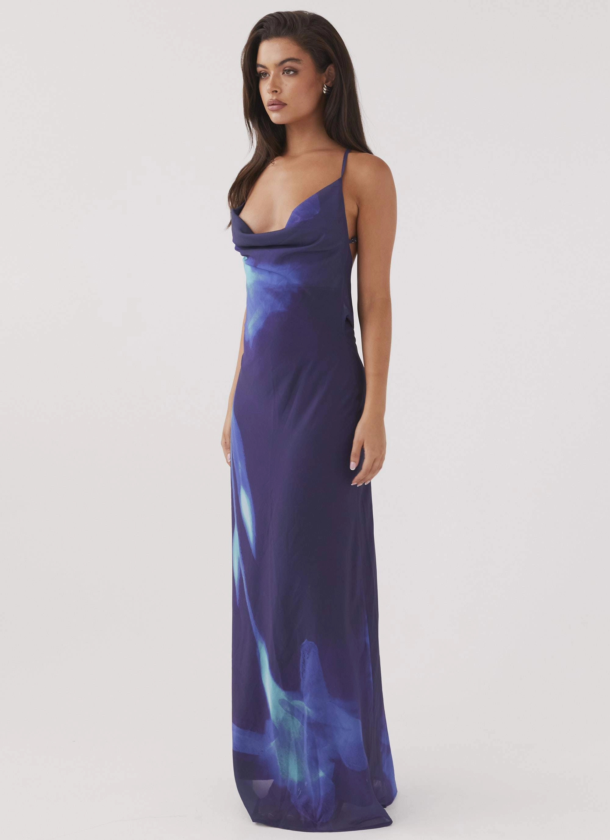 Modern Waist All Moments Astra Maxi Dress - Cyber Rose