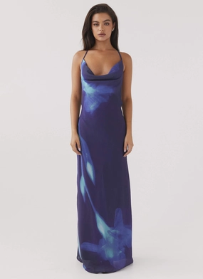 Astra Maxi Dress - Cyber Rose Light Appeal Cozy Mood