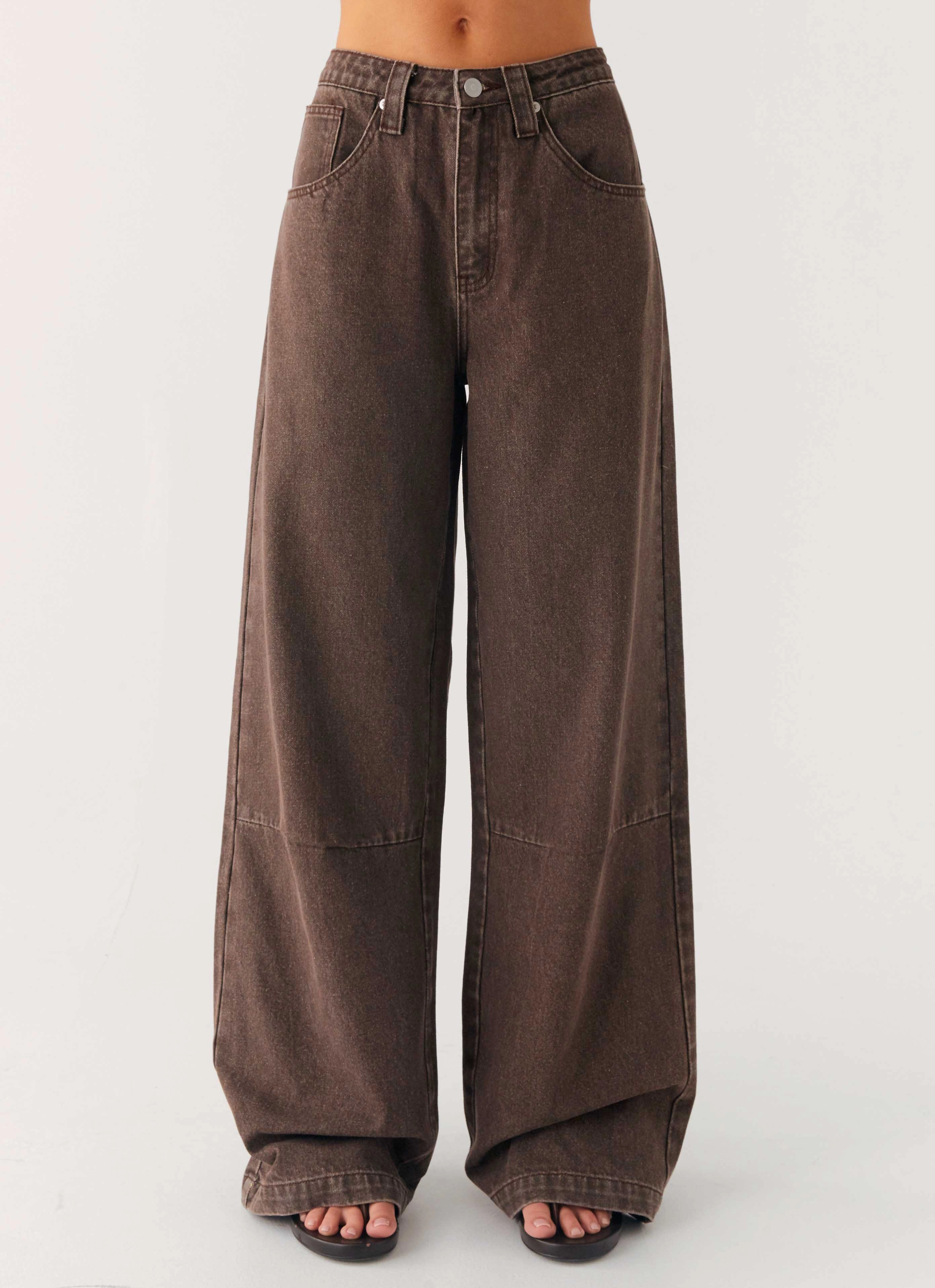 Midwest Low Rise Jeans - Light Wash Chocolate slim fit