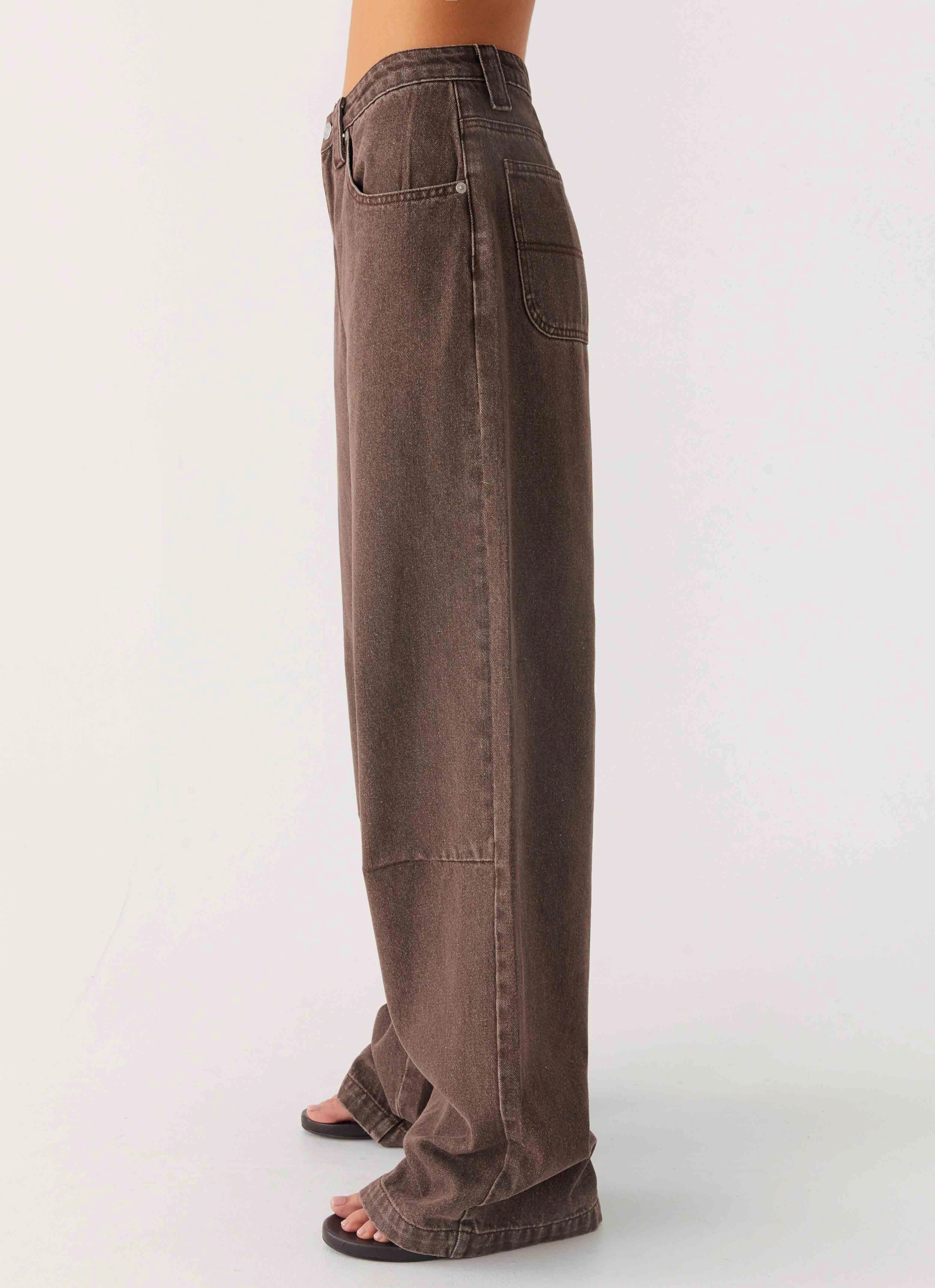 FlexibleMobility Midwest Low Rise Jeans - Light Wash Chocolate