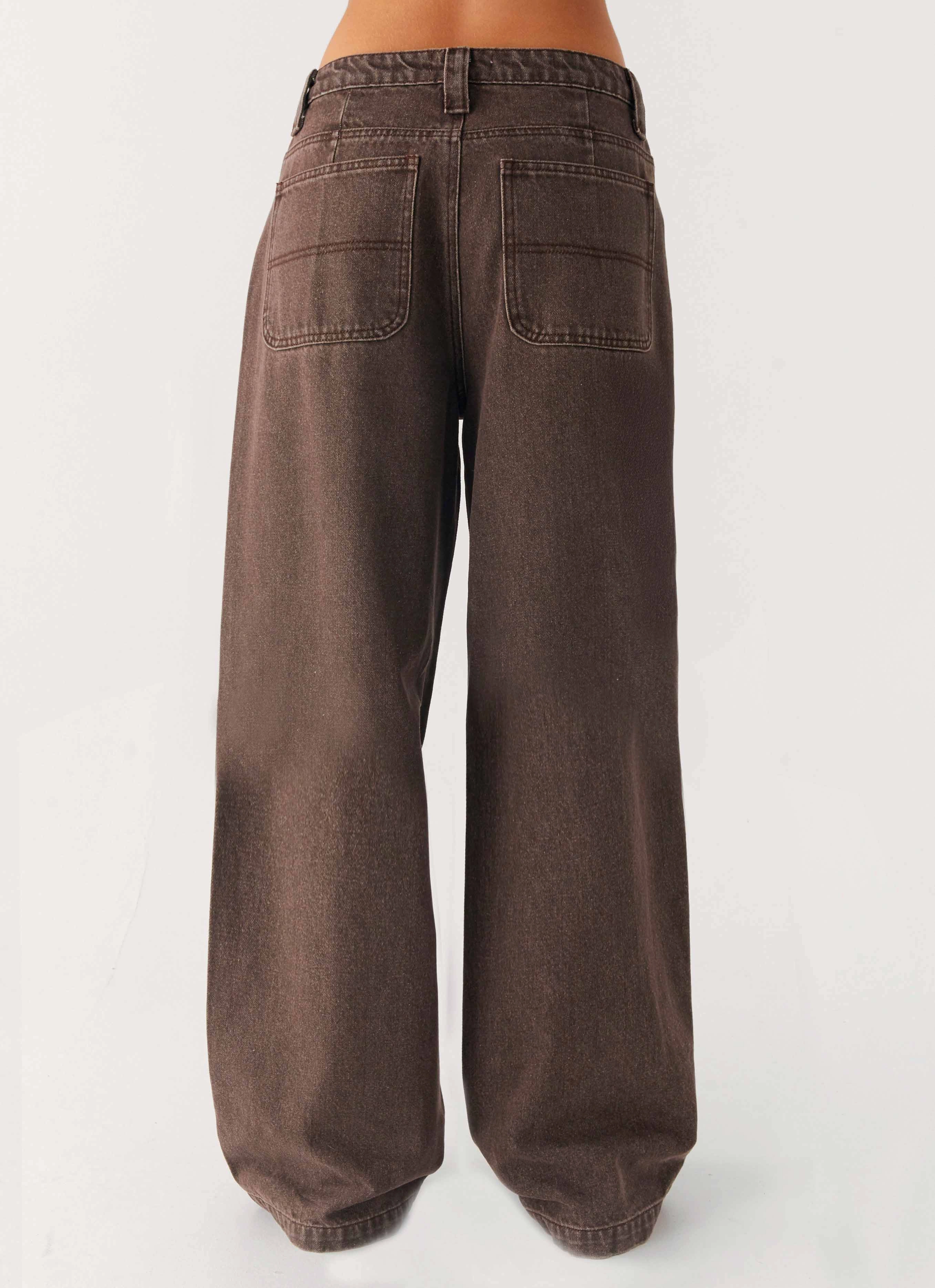 Movement Comfort Cozy Touch Midwest Low Rise Jeans - Light Wash Chocolate