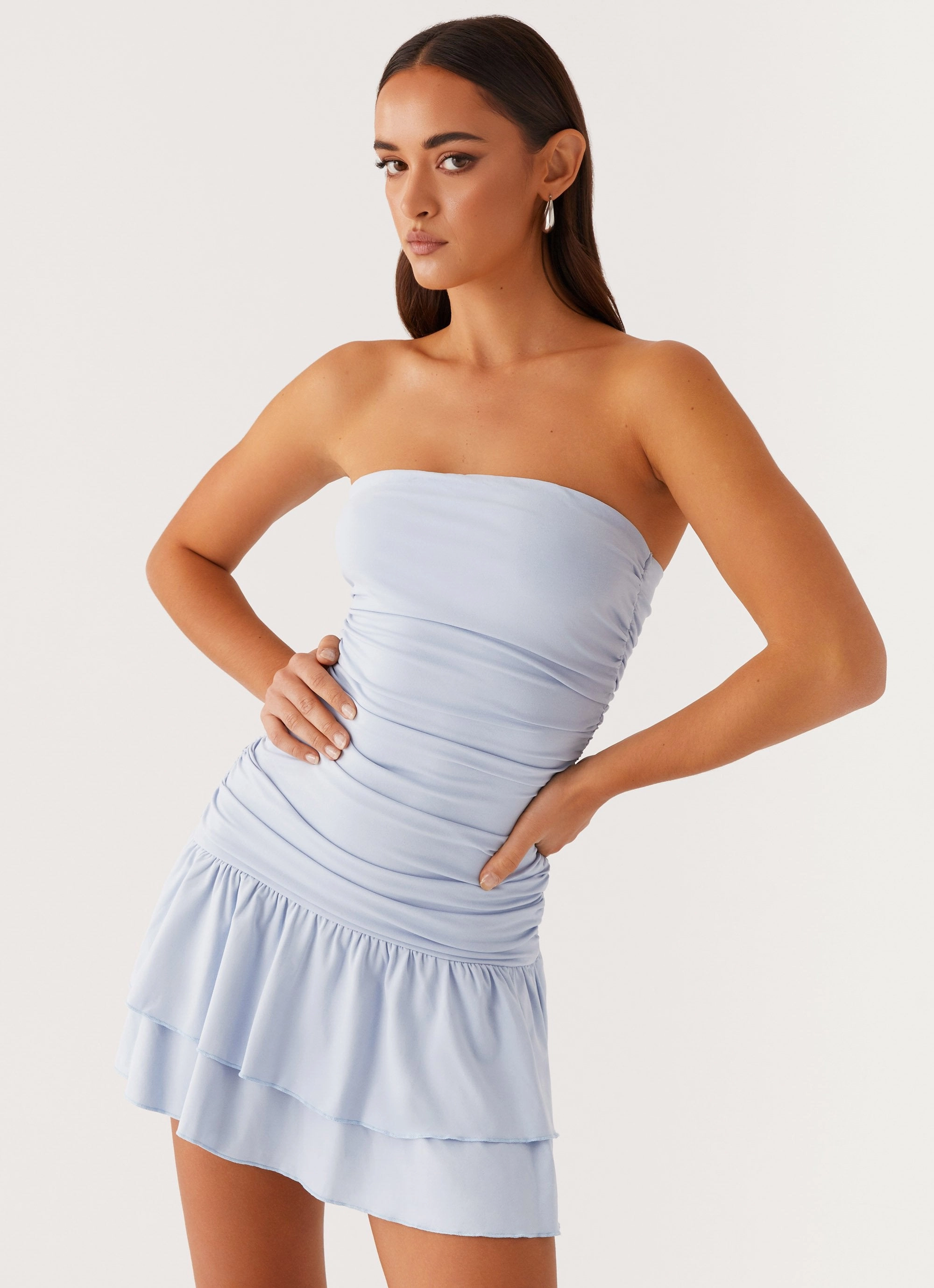 Move Easy Allegra Mini Dress - Blue