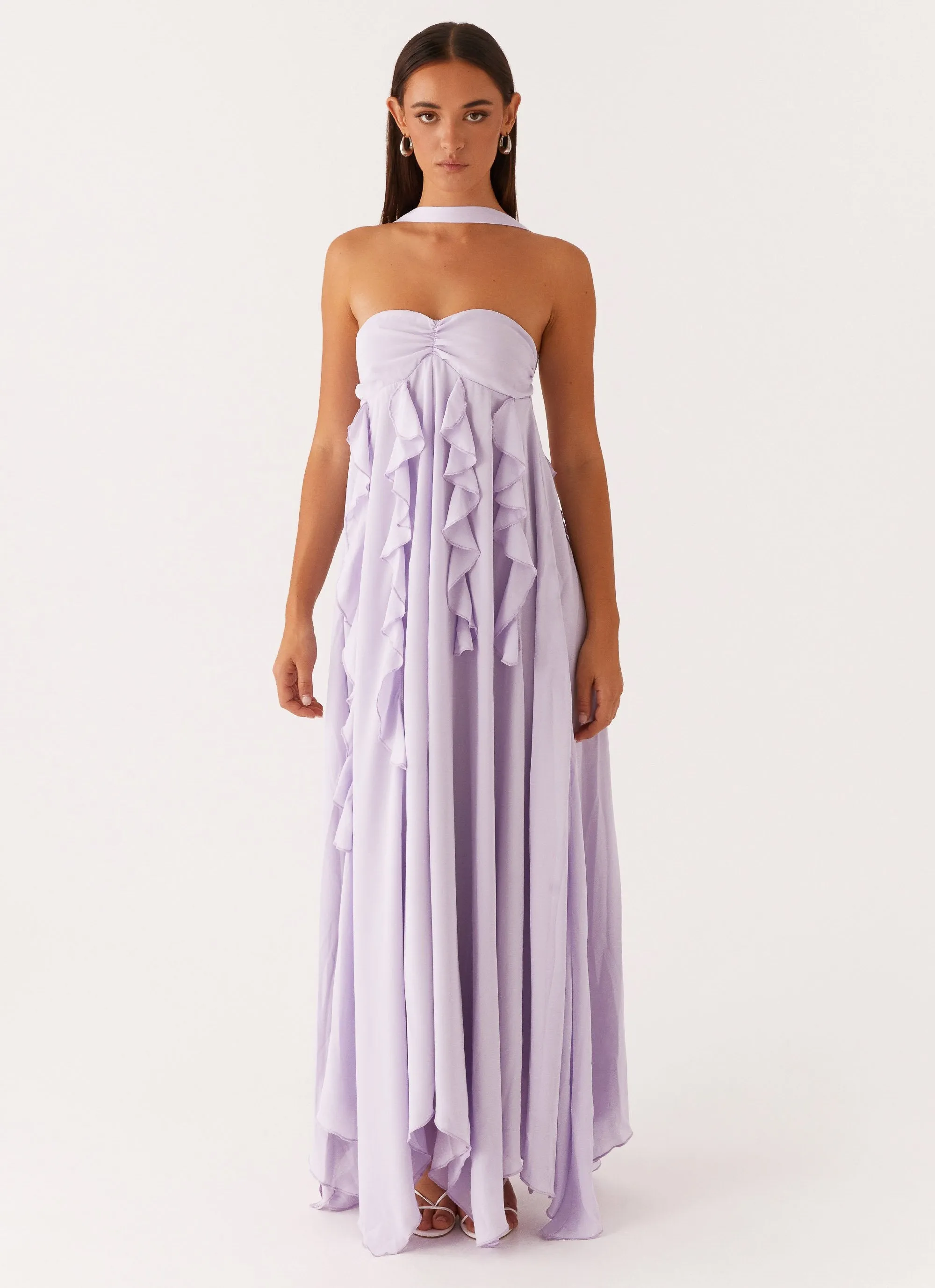 Florence Maxi Dress - Lilac Work Ready Casual Look